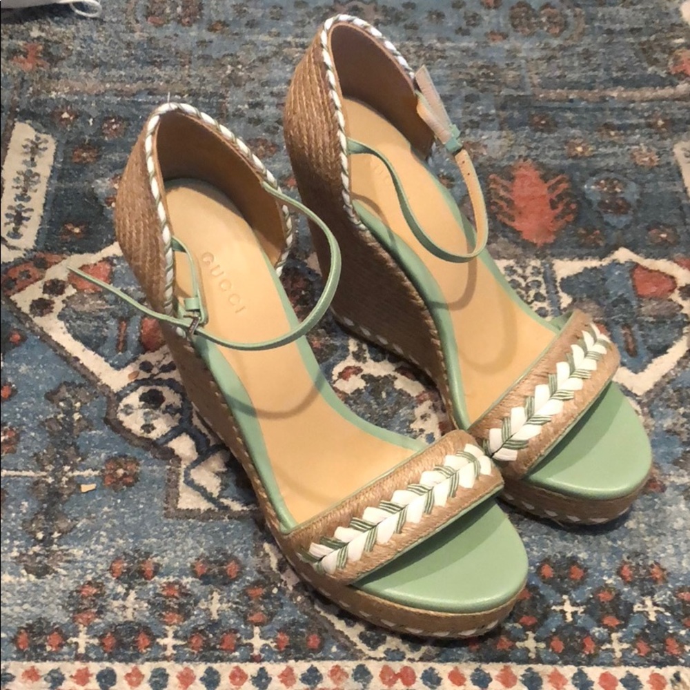 Gucci wedges